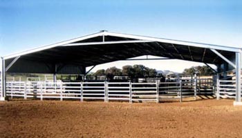 Cattle yard cover