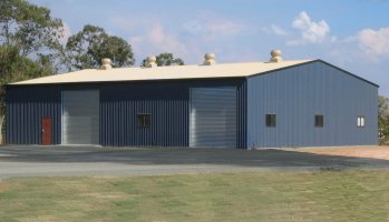 Chemical storage building